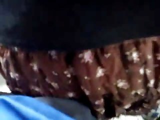 穿着性感内衣的老祖母与黑人一起上演了一场